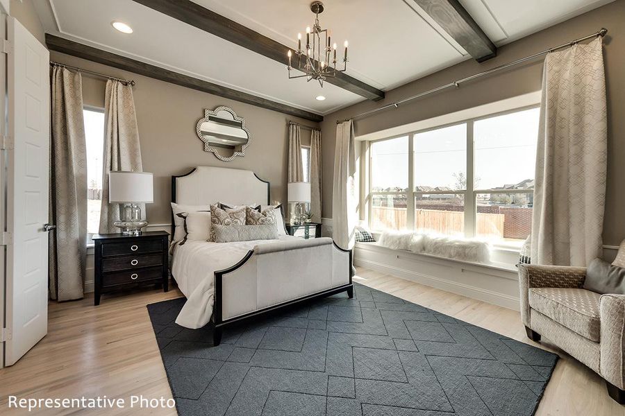 Furnished interior view inside a new home in Walton Ridge, Corinth (Image 8).