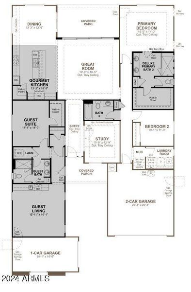 Estates at Asante - Lot 6055 - Floorplan