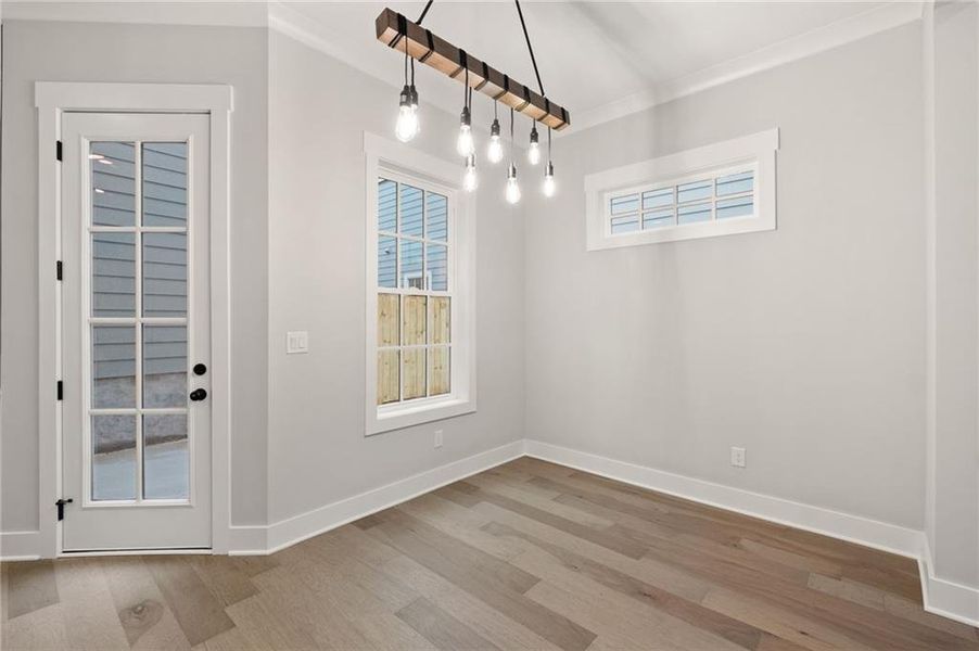 Spacious, unfurnished interior of a new home in , Woodstock (Image 29).