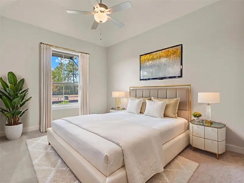 Furnished interior view inside a new home in Audubon 60’s, Magnolia (Image 10). Furnished interior view inside a new home in Audubon 60’s, Magnolia (Image 10).