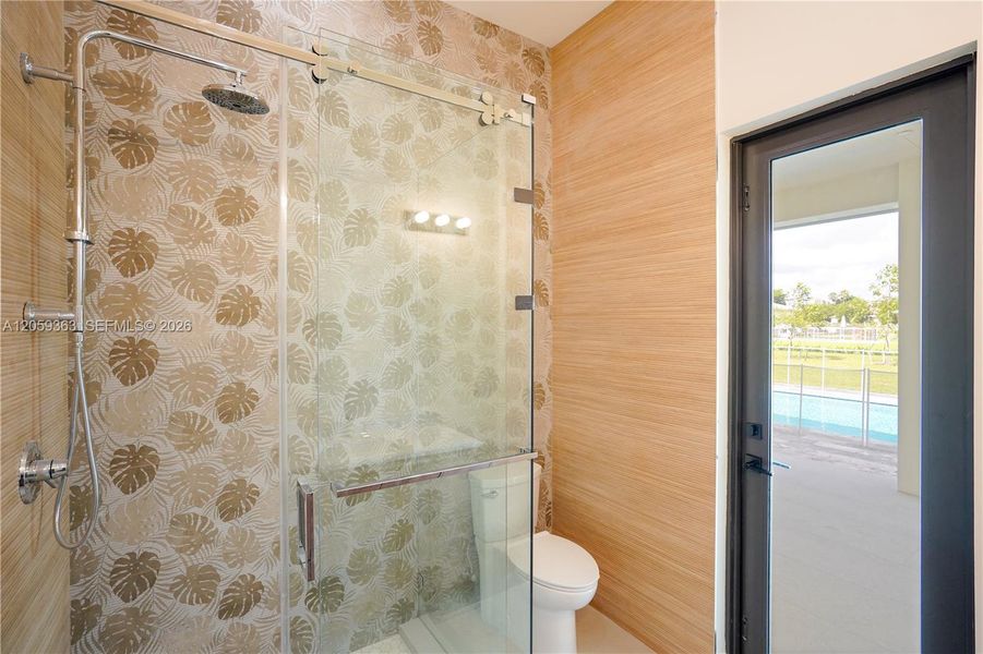 Close-up of interior finishes inside a home in , Homestead (Image 11). Close-up of interior finishes inside a home in , Homestead (Image 11).