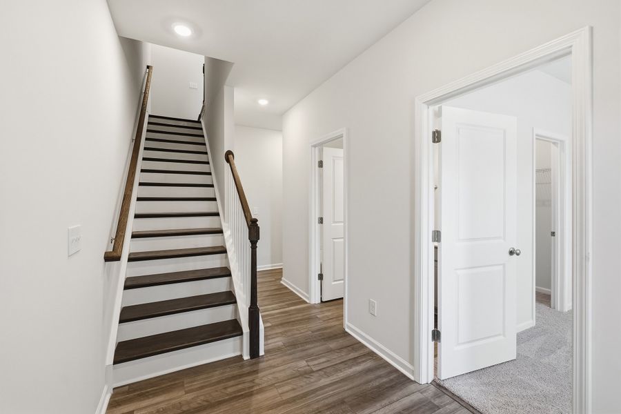 Spacious, unfurnished interior of a new home in Nichols Landing, Charlotte (Image 16). Spacious, unfurnished interior of a new home in Nichols Landing, Charlotte (Image 16).