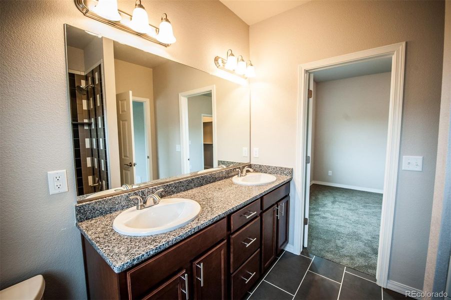 Furnished interior view inside a new home in , Colorado Springs (Image 9).