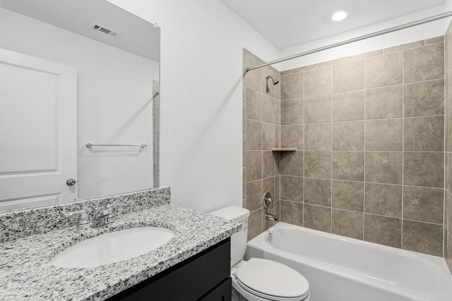 Furnished interior view inside a new home in Longview, Del Valle (Image 7).