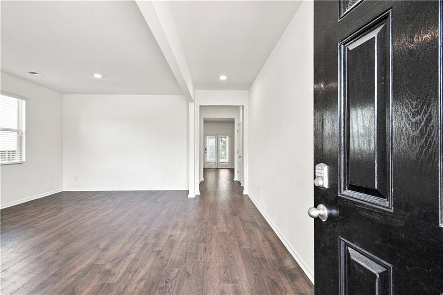 Spacious, unfurnished interior of a new home in The Enclave at Flat Rock Hills, Stonecrest (Image 18).