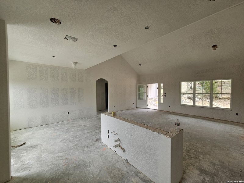 In-progress construction of a new home in , Canyon Lake, TX (Image 4).
