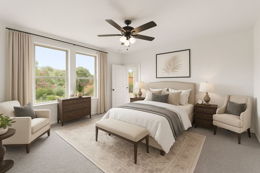 Representative furnished interior of a home built from the Tarrant Colony At Pinehurst by Brohn Homes in Colony at Pinehurst, Pinehurst (Image 11). Representative furnished interior of a home built from the Tarrant Colony At Pinehurst by Brohn Homes in Colony at Pinehurst, Pinehurst (Image 11).