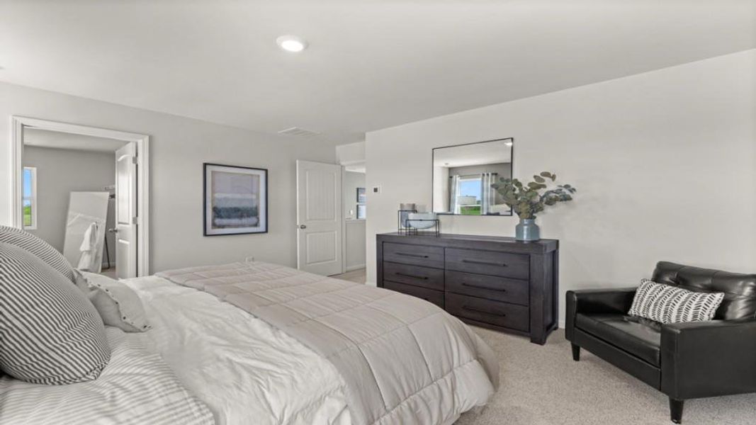 Furnished interior view inside a new home in Rolling Meadows, Jasper (Image 51).