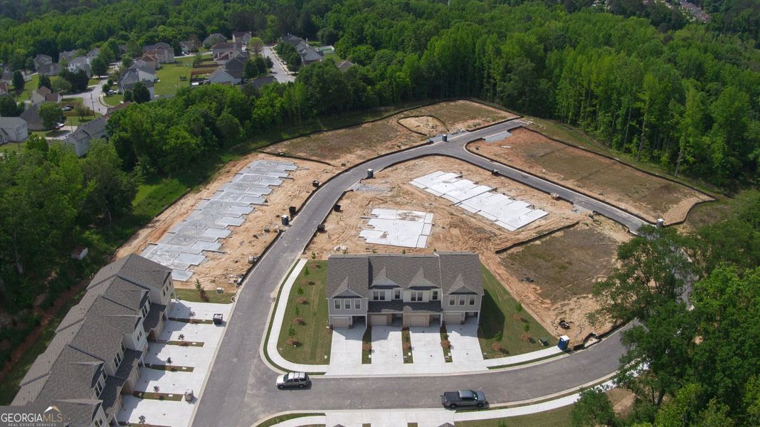 Site preparation for new homesites in Morning Creek Forest, Atlanta (Image 24).