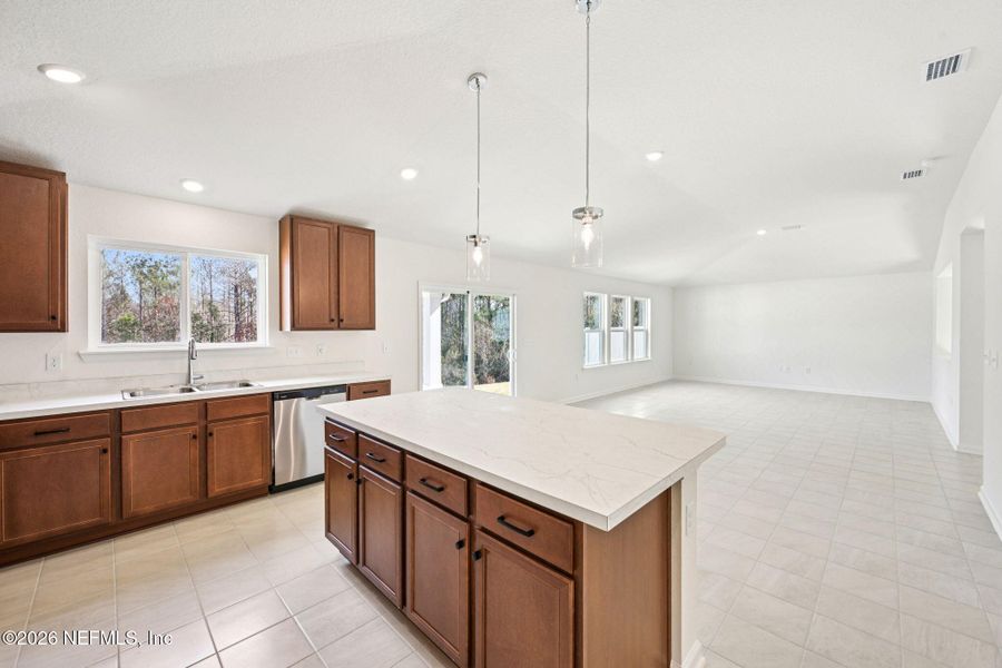 Furnished interior view inside a new home in , Jacksonville (Image 12). Furnished interior view inside a new home in , Jacksonville (Image 12).