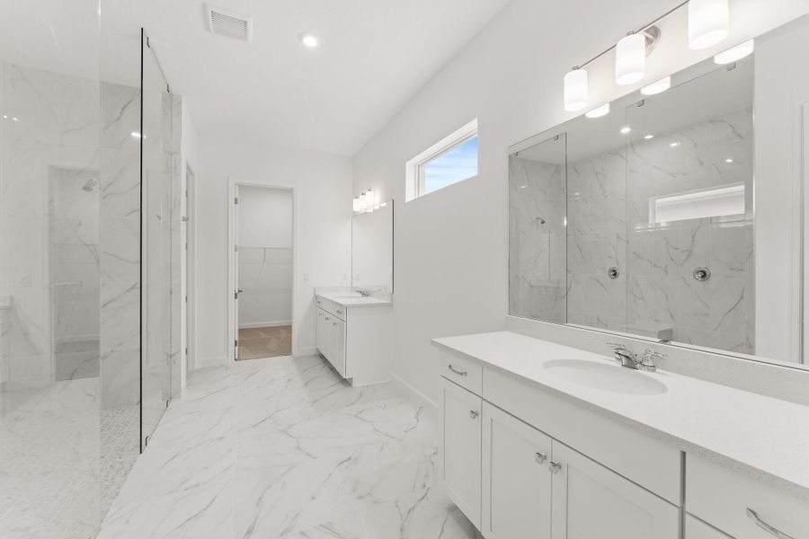 Furnished interior view inside a new home in Tradition - Telaro, Port St. Lucie (Image 5).