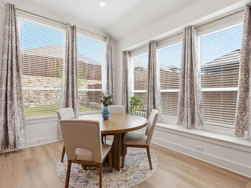 Furnished interior view inside a new home in Thompson Farms, Van Alstyne (Image 16).