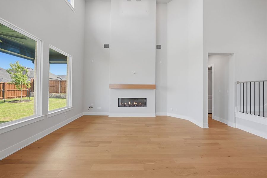 Spacious, unfurnished interior of a new home in Hillside Village, Celina (Image 28). Spacious, unfurnished interior of a new home in Hillside Village, Celina (Image 28).