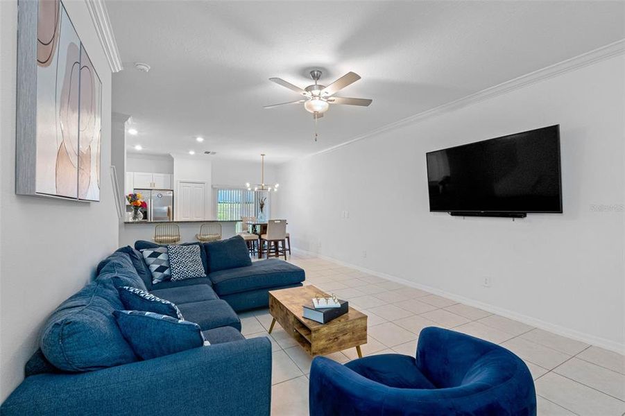 Furnished interior view inside a new home in , Zephyrhills (Image 15).