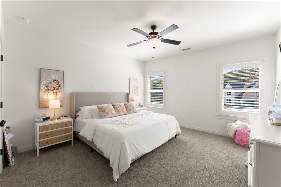 Furnished interior view inside a new home in , Cumming (Image 31).
