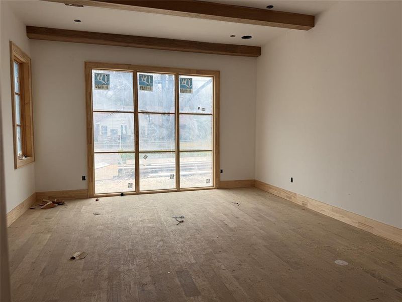 In-progress construction of a new home in , Dallas, TX (Image 10).