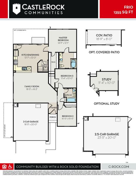 2D floor plan layout of this home in Perkinsville, Chino Valley, AZ (Image 2).