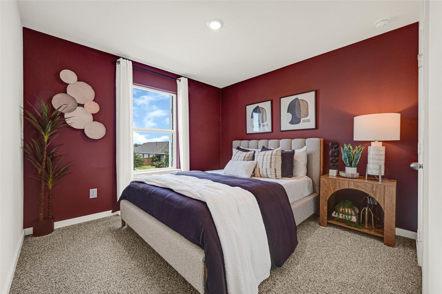 Furnished interior view inside a new home in Emberly, Beasley (Image 15).