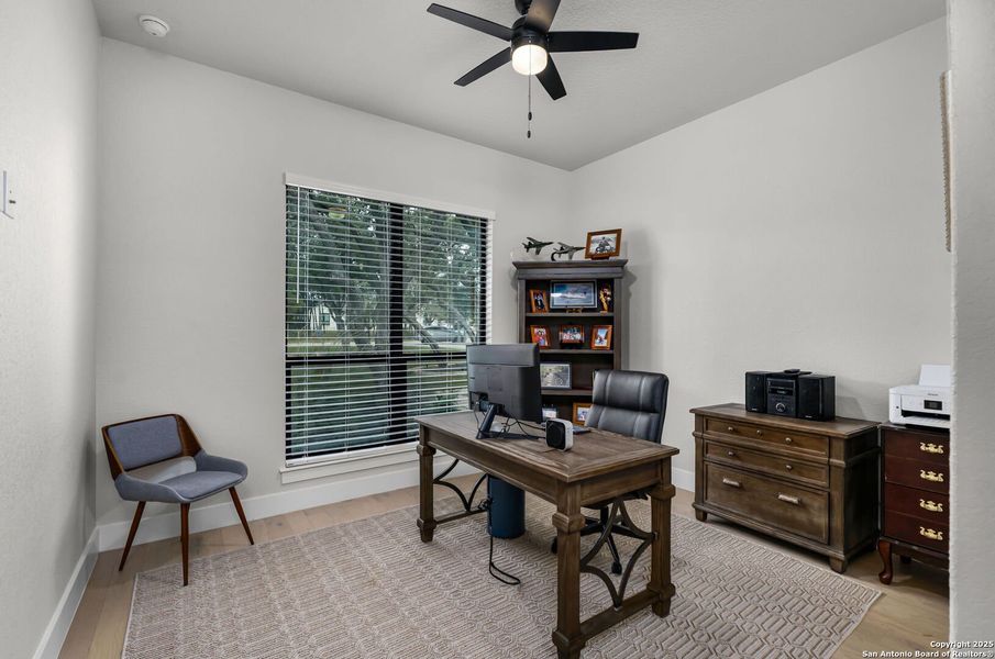 Furnished interior view inside a new home in , New Braunfels (Image 16).