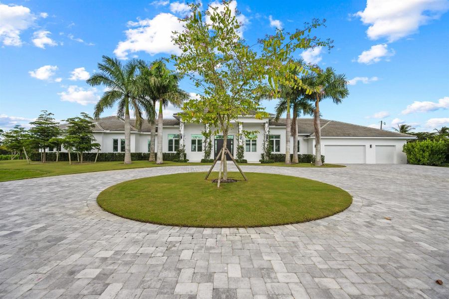 Exterior details and patio area of a home in , Wellington (Image 38). Exterior details and patio area of a home in , Wellington (Image 38).