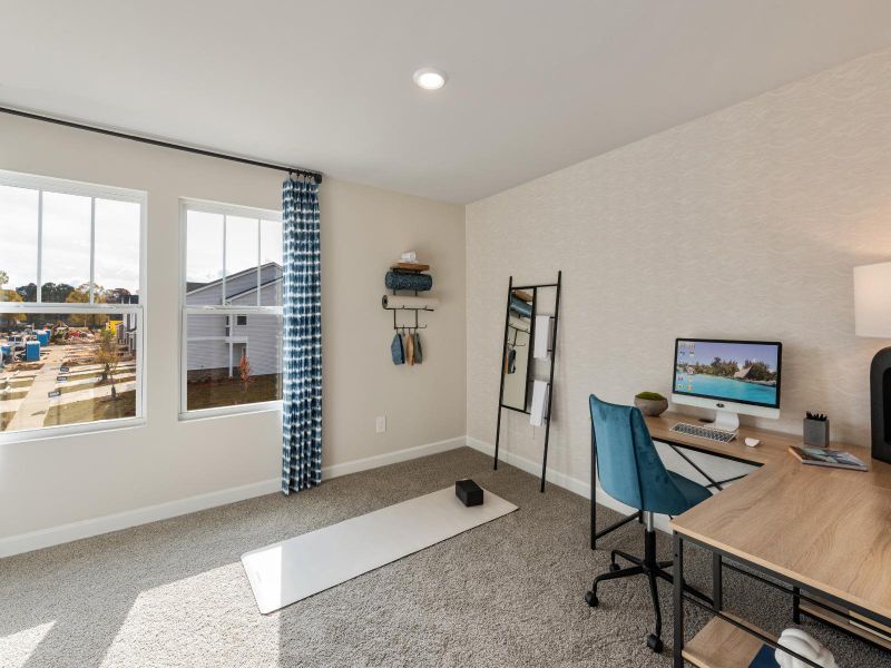 Furnished interior view inside a new home in Meadows at Wilson Farms - The Summit Series, Fort Mill (Image 20).