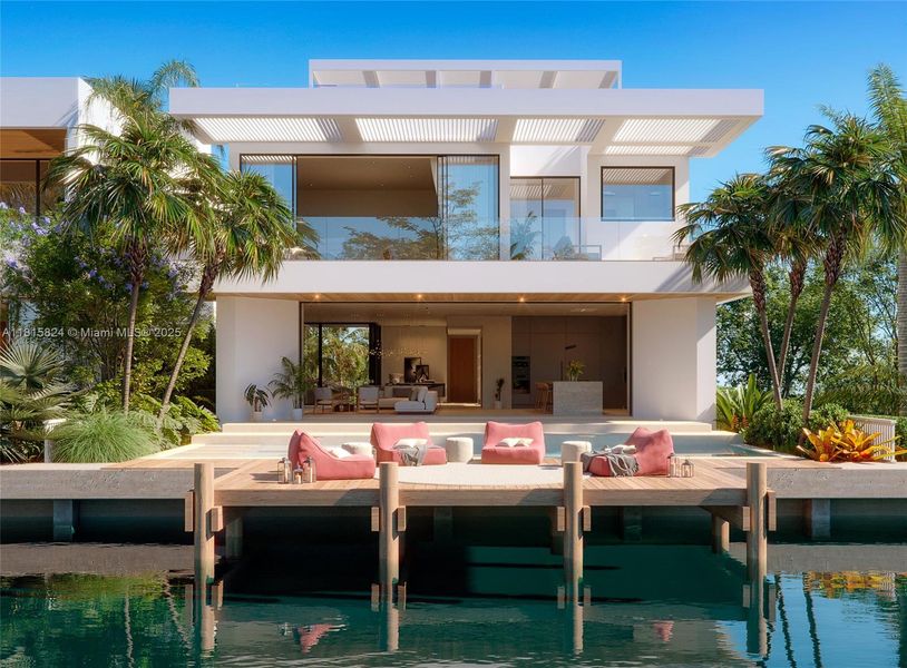 Front exterior of a new home in , Miami, FL, highlighting curb appeal (Image 8). Front exterior of a new home in , Miami, FL, highlighting curb appeal (Image 8).