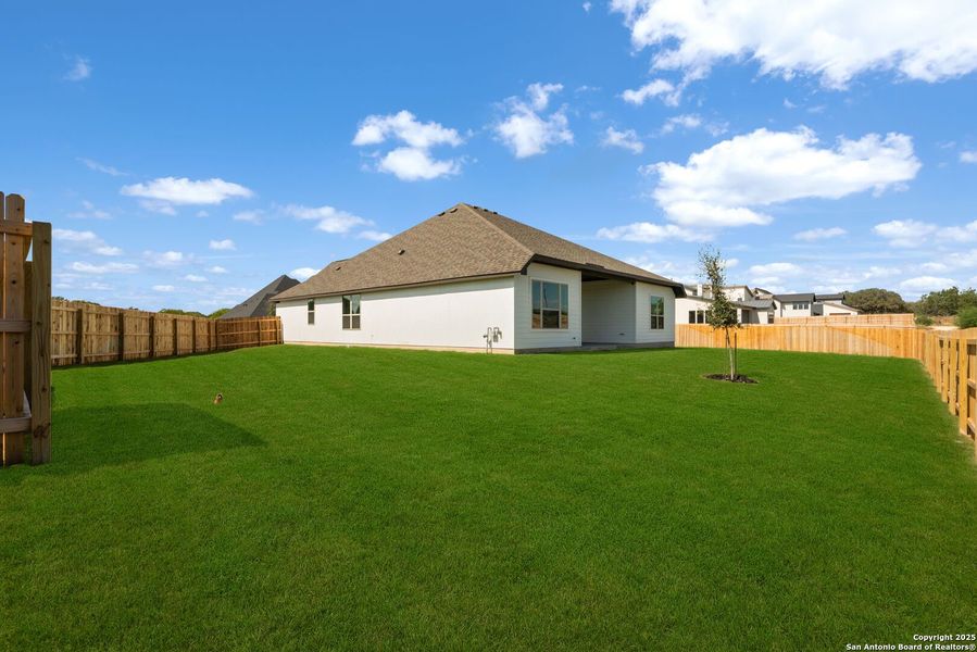Exterior details and patio area of a home in , Castroville (Image 19).