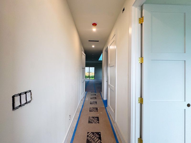 (as of April 8, 2026) standing an entry door, first bedroom is on right (or left, depending on unit)