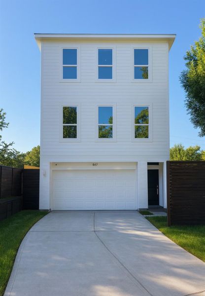 Front Elevation - Facing North