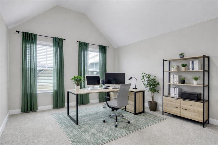 Furnished interior view inside a new home in , Bonaire (Image 16).