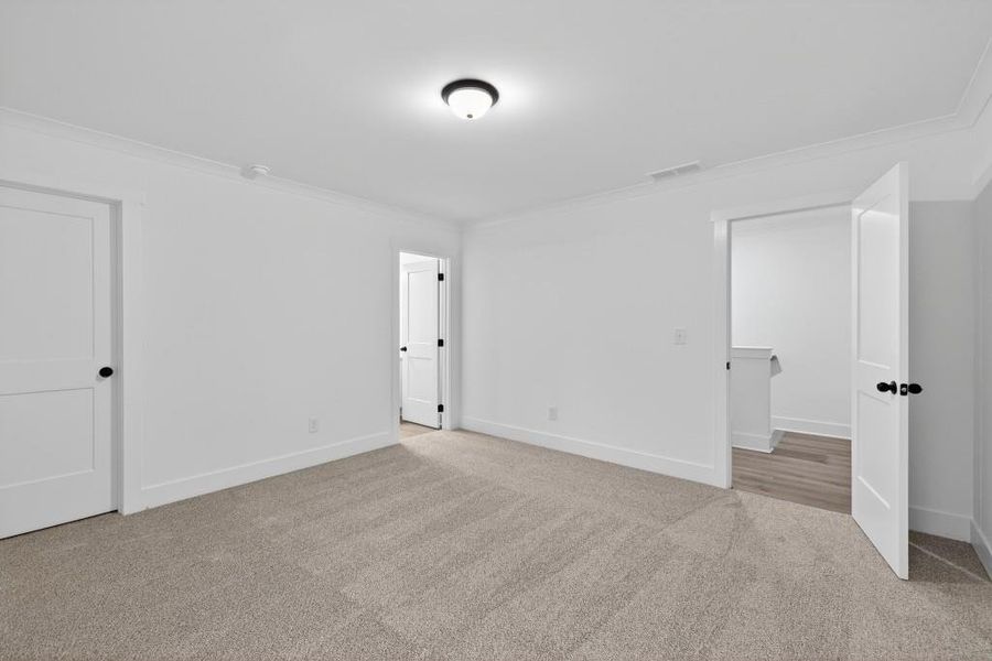 Spacious, unfurnished interior of a new home in , Statham (Image 42).