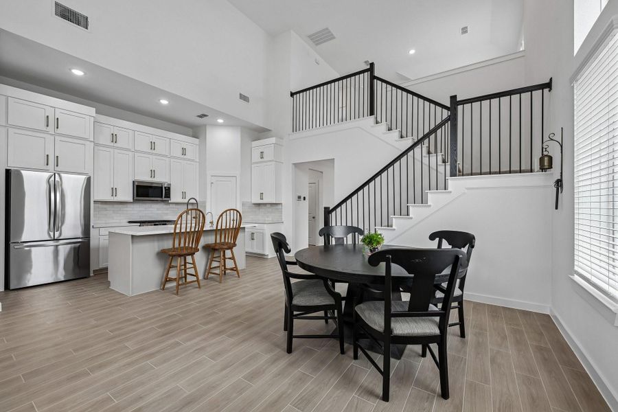 Furnished interior view inside a new home in Jubilee 45', 70', Hockley (Image 10).