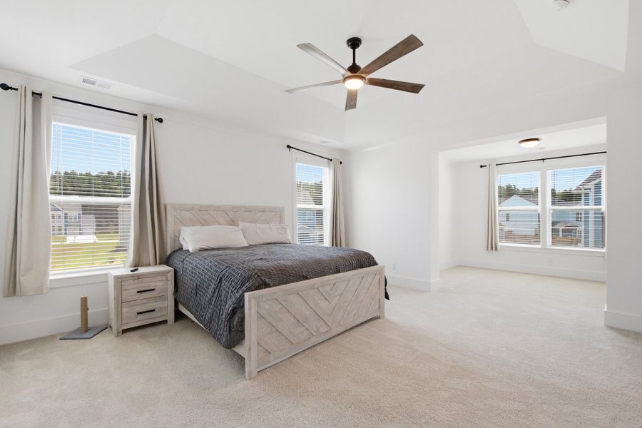 Furnished interior view inside a new home in Homecoming, Ravenel (Image 34).