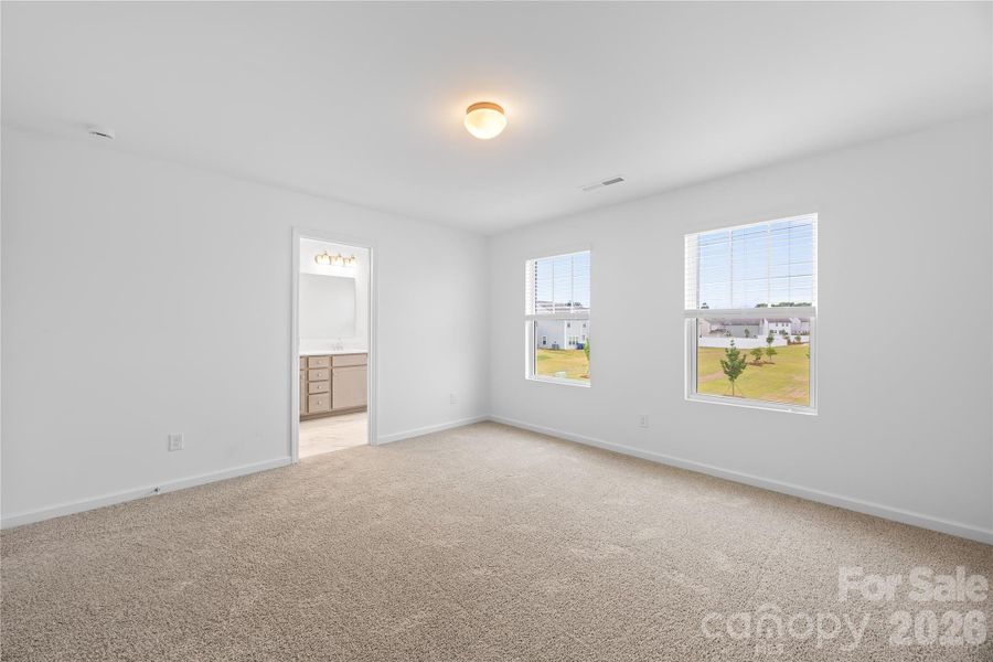 Spacious, unfurnished interior of a new home in Morgan Hills, Albemarle (Image 15).