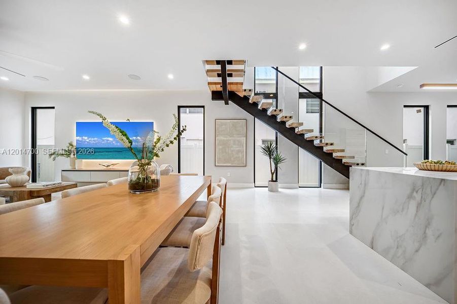 Furnished interior view inside a new home in , Fort Lauderdale (Image 10).