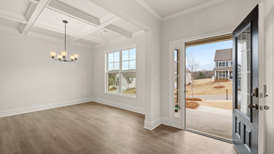 Spacious, unfurnished interior of a new home in Thalley Creek Estates, Cumming (Image 15).