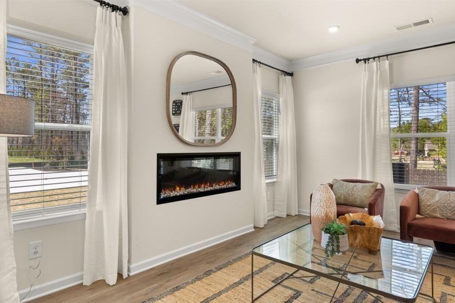 Furnished interior view inside a new home in Franklin Manor, Lawrenceville (Image 18).