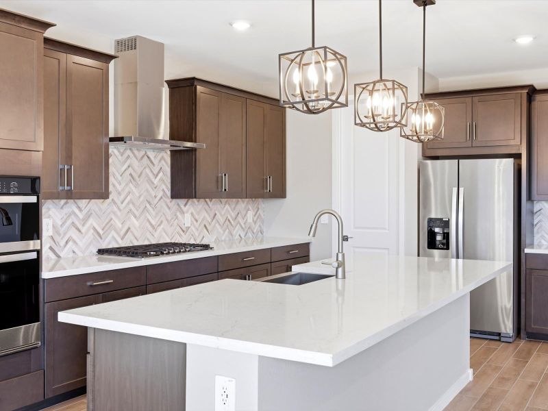 Furnished interior view inside a new home in Paloma Creek - Signature Series, Surprise (Image 3).