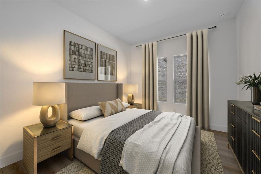 Furnished interior view inside a new home in Heritage Ranch, Sherman (Image 17).