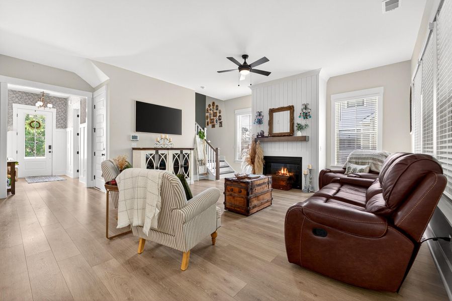 Furnished interior view inside a new home in , Ravenel (Image 3).