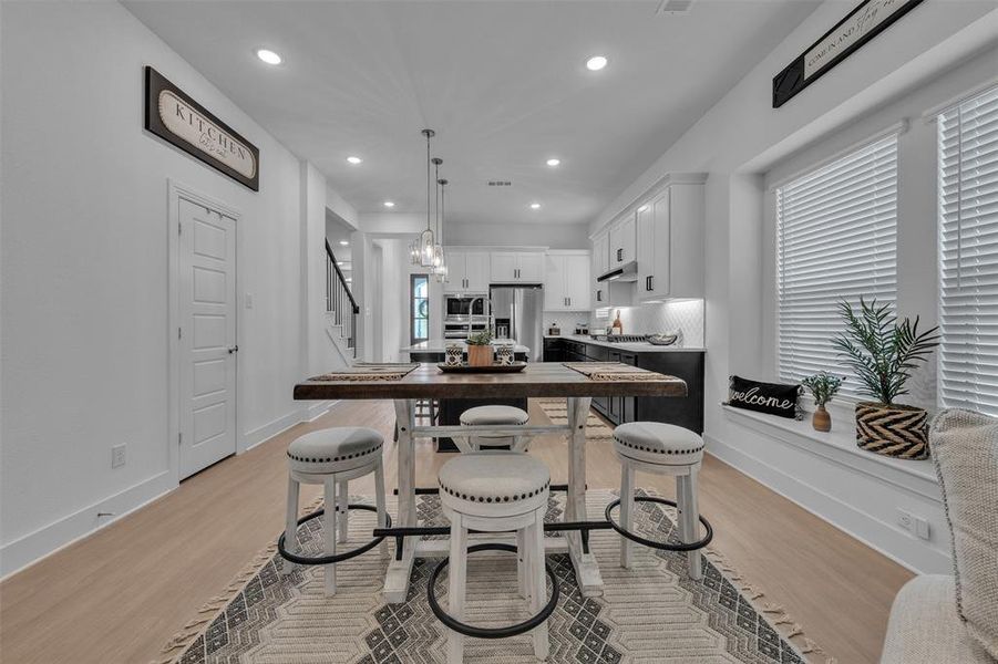 Furnished interior view inside a new home in Karis, Crowley (Image 29).
