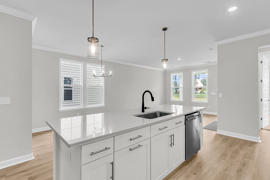 Furnished interior view inside a new home in Pineland Preserve, Summerville (Image 11).