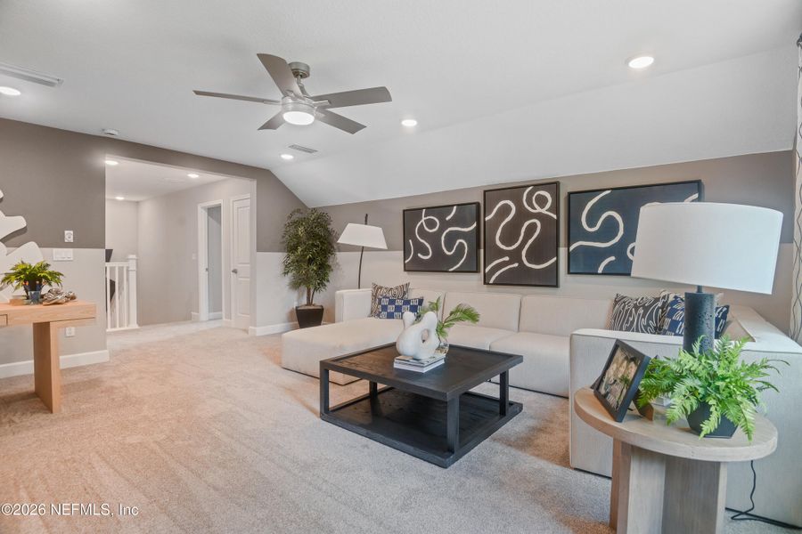 Furnished interior view inside a new home in , St. Augustine (Image 15).