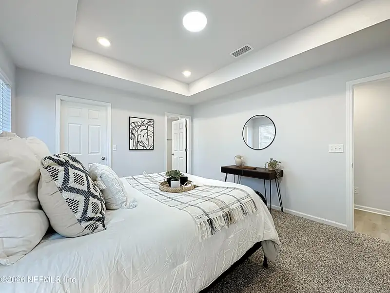 Furnished interior view inside a new home in , Jacksonville (Image 14).
