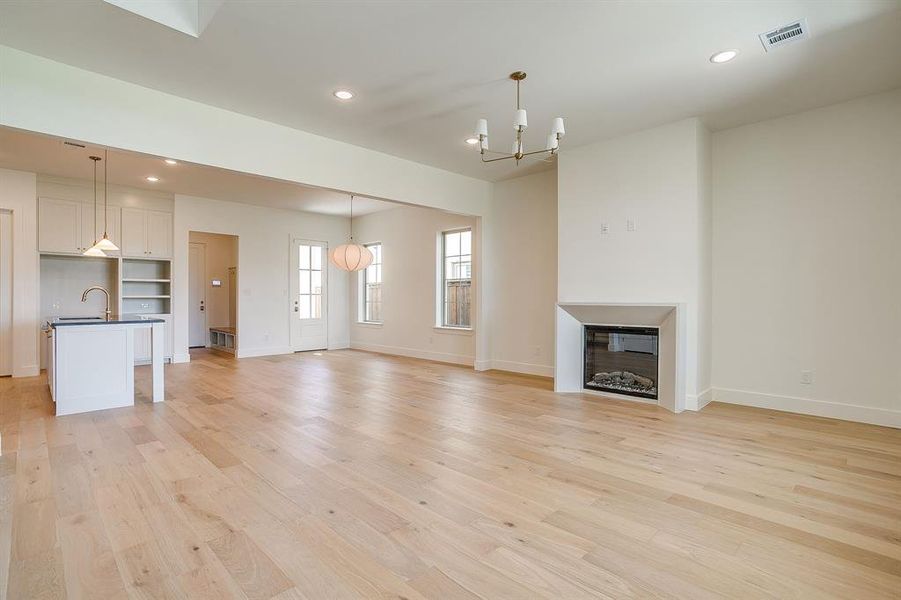 Spacious, unfurnished interior of a new home in , Fort Worth (Image 16). Spacious, unfurnished interior of a new home in , Fort Worth (Image 16).