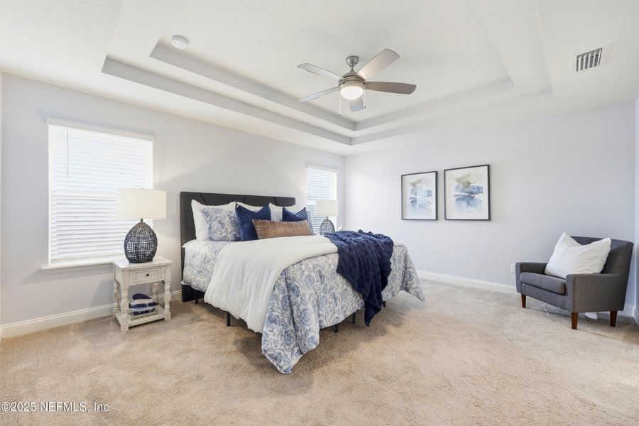 Furnished interior view inside a new home in , St. Augustine (Image 11).