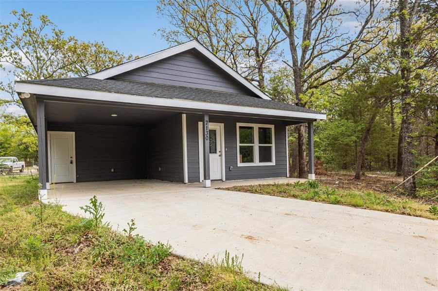 Front exterior of a new home in , Mabank, TX, highlighting curb appeal (Image 2). Front exterior of a new home in , Mabank, TX, highlighting curb appeal (Image 2).