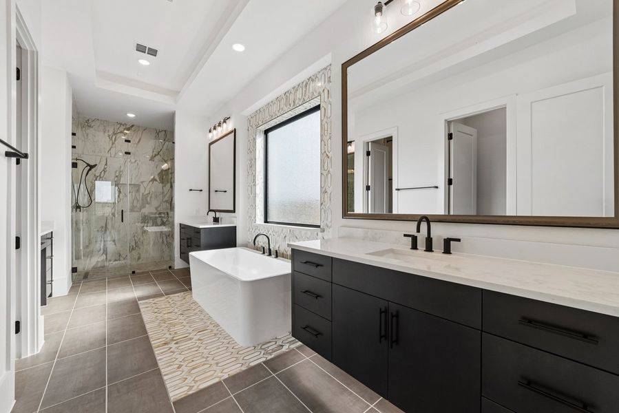 Representative furnished interior of a home built from the Ladera by Landon Homes in Fields - Brookside North, Frisco (Image 21). Representative furnished interior of a home built from the Ladera by Landon Homes in Fields - Brookside North, Frisco (Image 21).