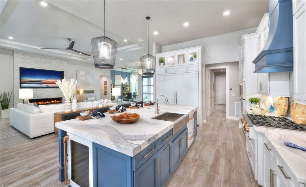 Furnished interior view inside a new home in , Ormond Beach (Image 24).