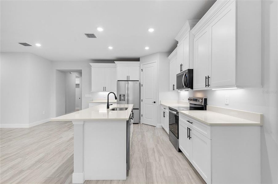 Furnished interior view inside a new home in , Sanford (Image 3). Furnished interior view inside a new home in , Sanford (Image 3).